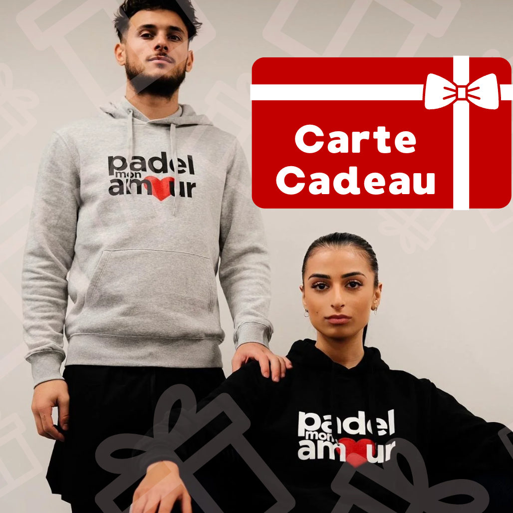 Carte Cadeau Padel Mon Amour