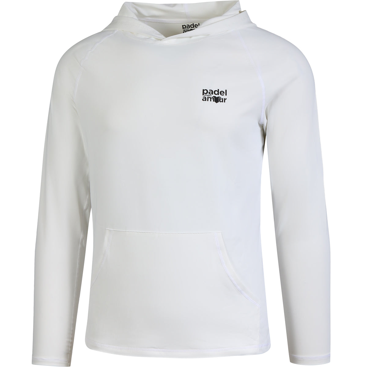 Sweat-shirt Technique "Pro" Blanc - Padel Mon Amour