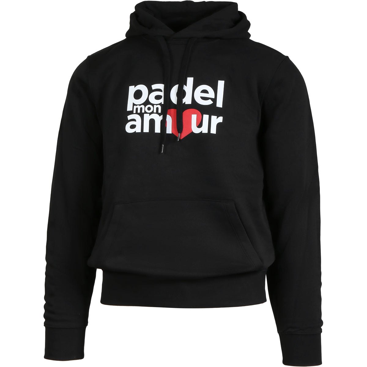 Hoodies "Passion" Noir Padel Mon Amour