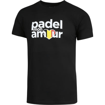 Tee Shirt Coton "Passion" Éditon Belgique Padel Mon Amour